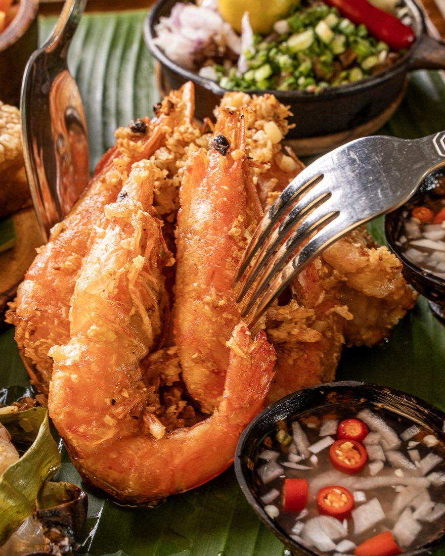 Prawn dish